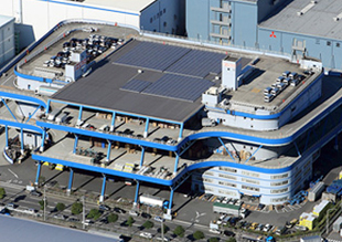Daikoku-Wharf Distribution Center Outlining